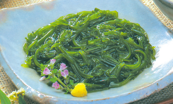 Salmon flakes/Mekabu sea vegetable