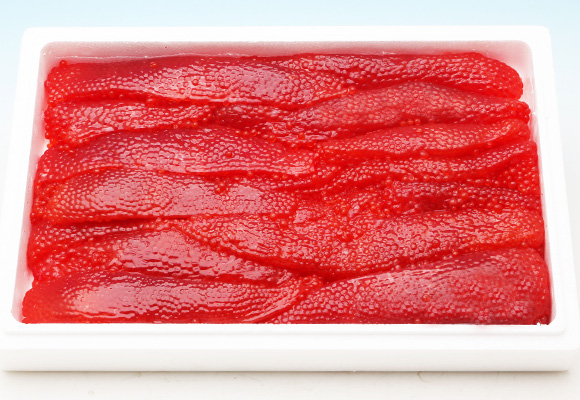 Salmon roe (in egg sack)
